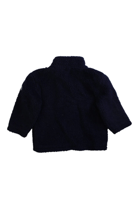 A Navy Puffer/Quilted Coats & Outerwear from Petit Bateau in size 3T for boy. (Back View)