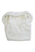 A White Dress Up Vests from Miniclasix in size 12-18M for girl. (Back View)