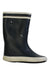 A Black Rain Boots from Aigle in size 3T for neutral. (Front View)
