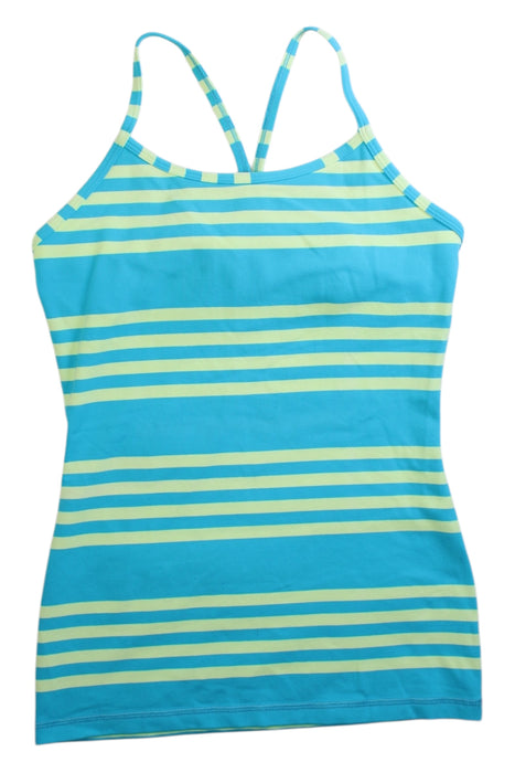 A Blue Active Tops from Ivivva in size 12Y for girl. (Front View)