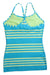 A Blue Active Tops from Ivivva in size 12Y for girl. (Back View)