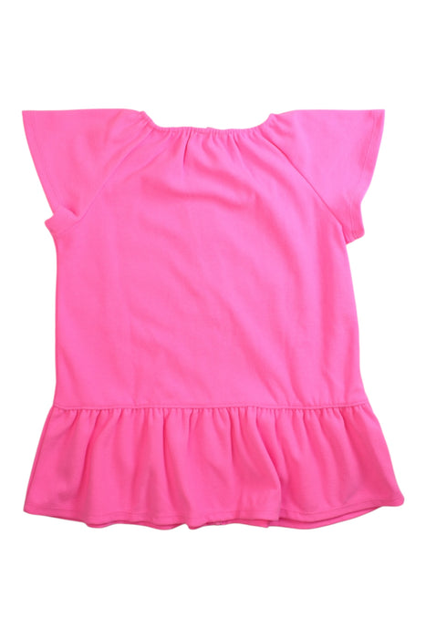 A Pink Sleeveless Tops from Lilly Pulitzer in size 4T for girl. (Back View)