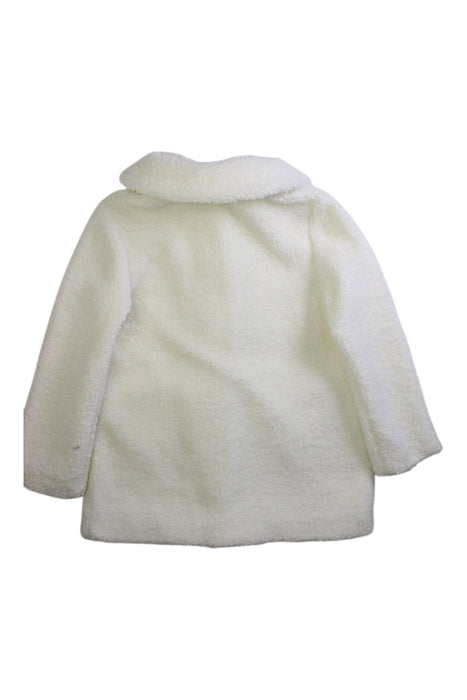 A White Puffer/Quilted Coats & Outerwear from Janie & Jack in size 5T for girl. (Back View)