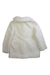 A White Puffer/Quilted Coats & Outerwear from Janie & Jack in size 5T for girl. (Back View)