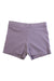 A Purple Shorts from Crewcuts in size 12Y for girl. (Front View)