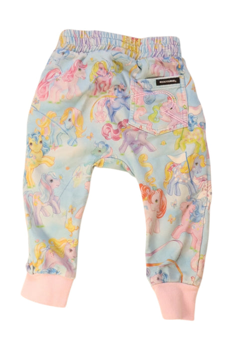 A Multicolour Sweatpants from Rock Your Kid in size 2T for girl. (Front View)