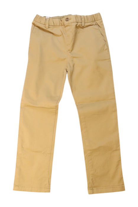 A Beige Casual Pants from Jacadi in size 5T for boy. (Front View)