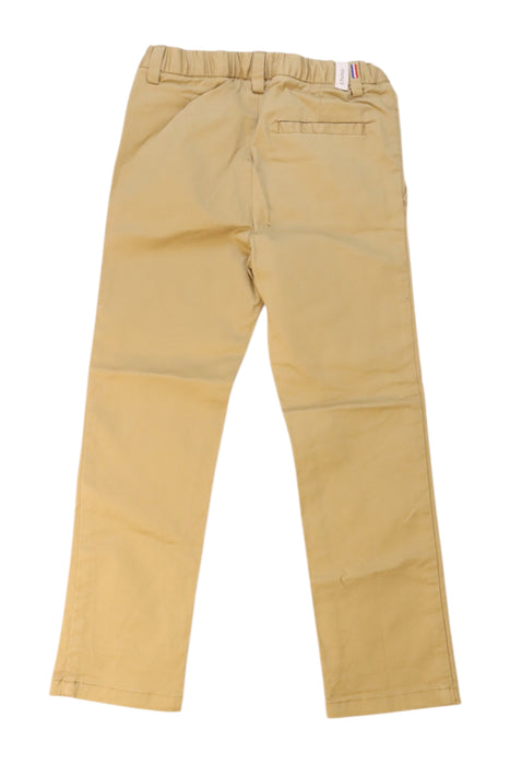 A Beige Casual Pants from Jacadi in size 5T for boy. (Back View)