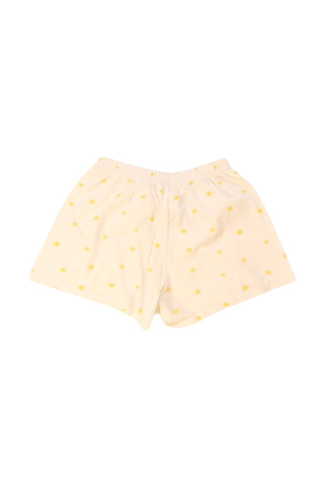 A White Shorts from Petit Bateau in size 4T for girl. (Back View)