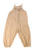 A Beige Sleeveless Rompers from Bonpoint in size 3T for girl. (Front View)
