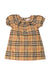 A Multicolour Short Sleeve Dresses from Burberry in size 6-12M for girl. (Front View)
