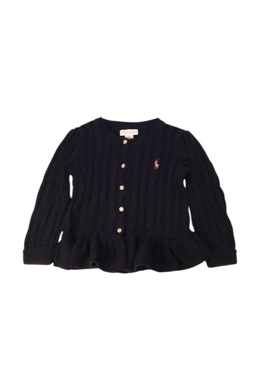 A Black Cardigans from Ralph Lauren in size 2T for girl. (Front View)