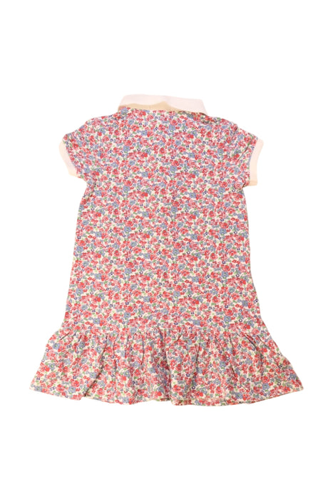 A Multicolour Short Sleeve Dresses from Polo Ralph Lauren in size 4T for girl. (Back View)