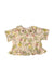 A Multicolour Short Sleeve Tops from Emile et Ida in size 4T for girl. (Front View)