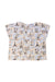 A Multicolour Short Sleeve Tops from Petit Bateau in size 3T for girl. (Back View)
