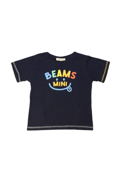 A Multicolour Short Sleeve T Shirts from BEAMS in size 4T for neutral. (Front View)