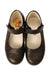A Black Dress Shoes from Rossano in size 5T for girl. (Back View)