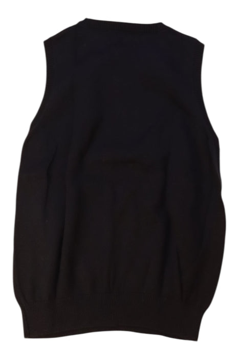 A Black Dress Up Vests from Familiar in size 5T for boy. (Back View)