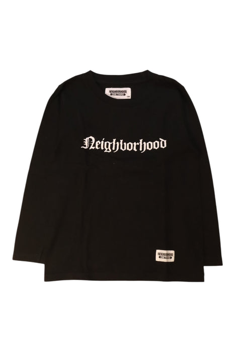 A Black Long Sleeve T Shirts from Neighborhood in size 7Y for neutral. (Front View)