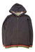 A Grey Zippered Sweatshirts from Sunuva in size 5T for neutral. (Front View)