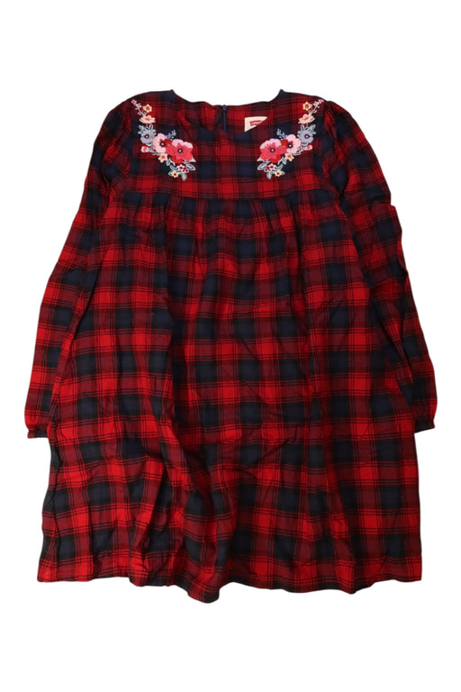 A Red Long Sleeve Dresses from Levi's in size 13Y for girl. (Front View)