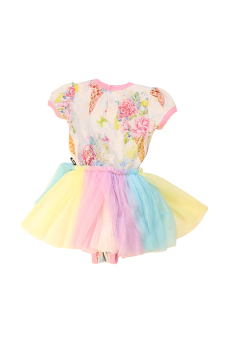 A Multicolour Short Sleeve Dresses from Rock Your Baby in size 18-24M for girl. (Back View)