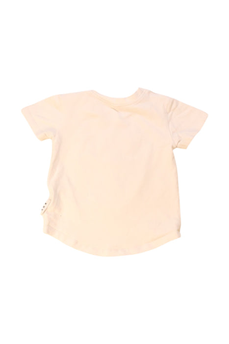 A White Short Sleeve T Shirts from Hux in size 6-12M for girl. (Back View)
