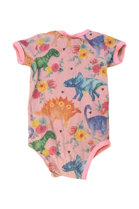 A Multicolour Short Sleeve Bodysuits from Rock Your Baby in size 18-24M for girl. (Back View)