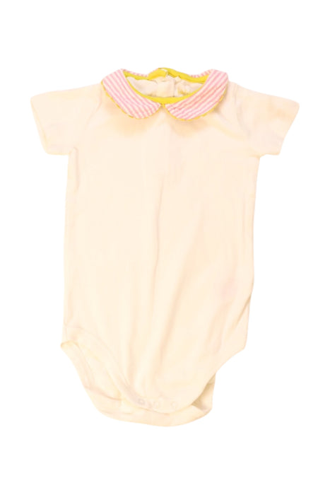 A Ivory Short Sleeve Bodysuits from Boden in size 12-18M for neutral. (Front View)