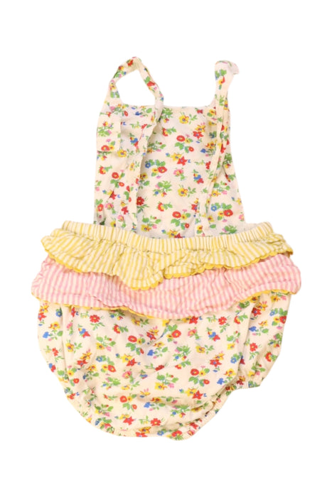 A Multicolour Sleveless Rompers from Boden in size 12-18M for girl. (Back View)