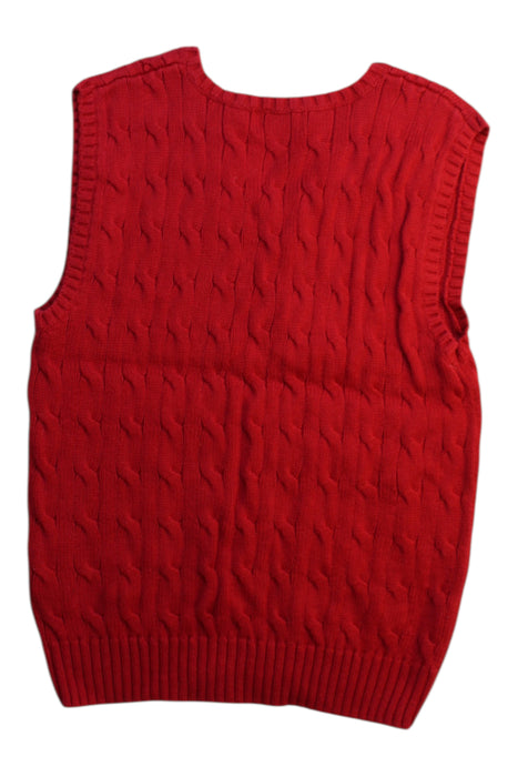 A Red Outerwear Vests from Polo Ralph Lauren in size 7Y for boy. (Back View)