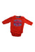 A Red Long Sleeve Bodysuits from Baker by Ted Baker in size 0-3M for boy. (Front View)
