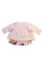 A Multicolour Coats from Baker by Ted Baker in size 3-6M for girl. (Back View)