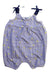 A Blue Sleeveless Rompers from J by Jasper Conran in size 3-6M for girl. (Front View)