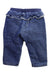 A Blue Casual Pants from Kingkow in size 3-6M for boy. (Back View)
