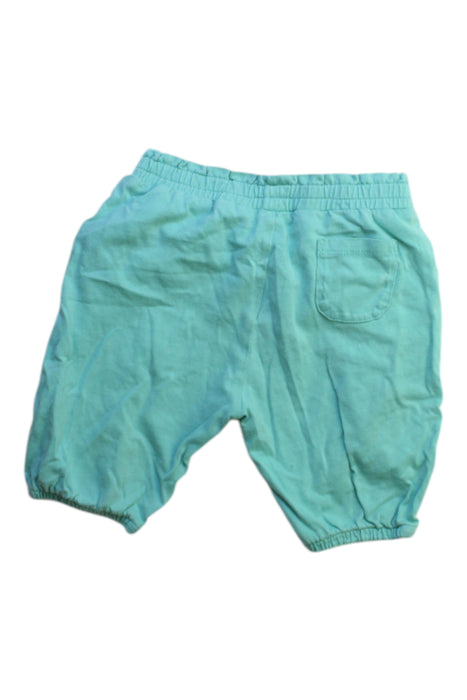 A Green Shorts from John Lewis in size 3-6M for girl. (Back View)