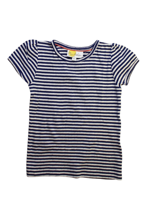 A Blue Short Sleeve T Shirts from Boden in size 9Y for girl. (Front View)