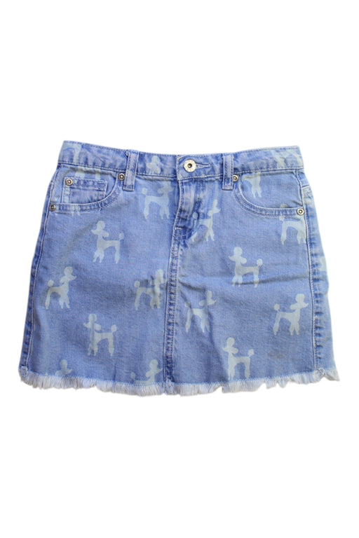 A Blue Short Skirts from Seed in size 7Y for girl. (Front View)