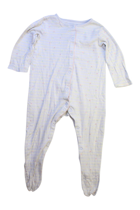 A White Onesies from Mothercare in size 6-12M for girl. (Front View)