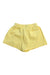 A Yellow Shorts from Mothercare in size 6-12M for girl. (Back View)