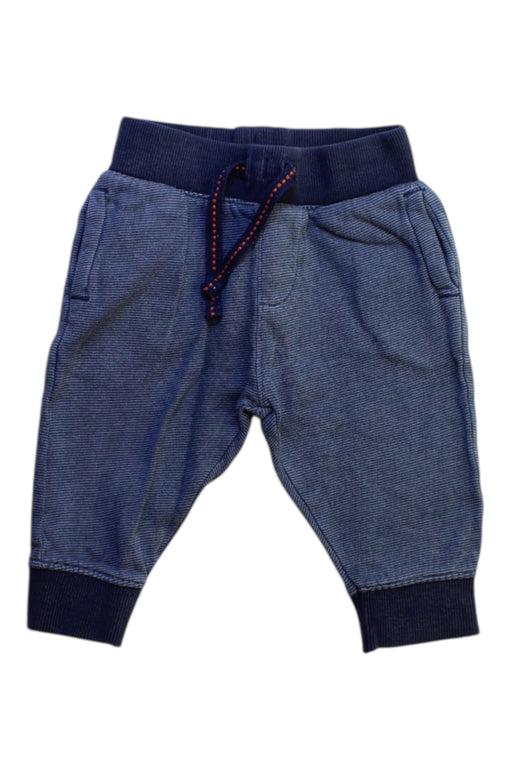 A Blue Sweatpants from Mothercare in size 6-12M for boy. (Front View)