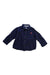 A Navy Long Sleeve Shirts from Mothercare in size 6-12M for boy. (Front View)