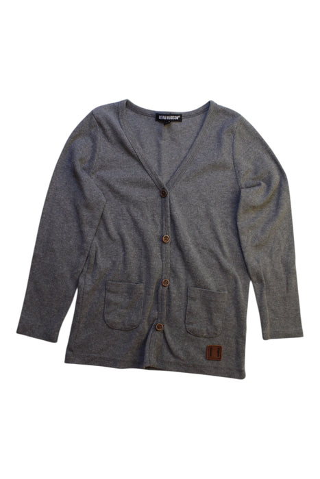 A Grey Cardigans from Beau Hudson in size 5T for boy. (Front View)
