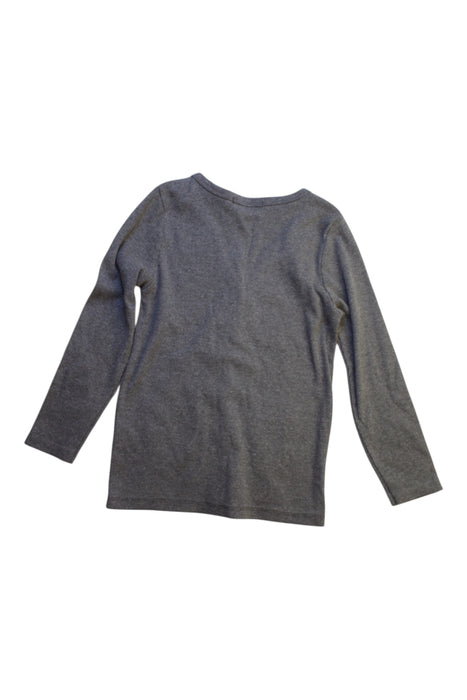 A Grey Cardigans from Beau Hudson in size 5T for boy. (Back View)