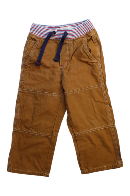 A Brown Casual Pants from Boden in size 3T for boy. (Front View)