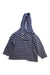 A Navy Buttoned Sweatshirts from Hanna Andersson in size 3T for boy. (Front View)