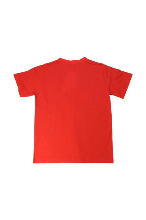 A Red Short Sleeve T Shirts from BAPE KIDS in size 10Y for neutral. (Back View)