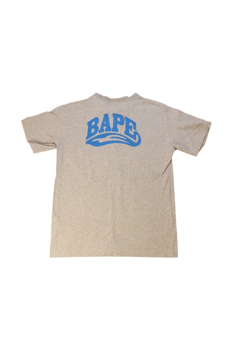 A Grey Short Sleeve T Shirts from BAPE KIDS in size 10Y for neutral. (Back View)