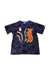 A Blue Short Sleeve T Shirts from BAPE KIDS in size 10Y for boy. (Front View)