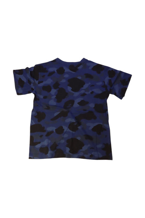 A Blue Short Sleeve T Shirts from BAPE KIDS in size 10Y for boy. (Back View)